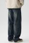 Jeans elasticizzati CLEANFIT da uomo, larghi e dritti, Harlan, alla moda, lunghi, a vita media, stile retrò americano, lavato, K11, denim, otto cilindri, abbigliamento Xiansenzhi_voghion.com