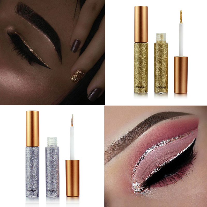 eye-liner brillant à paillettes nacrées pour performance sur scène, ensemble de 10_voghion.com