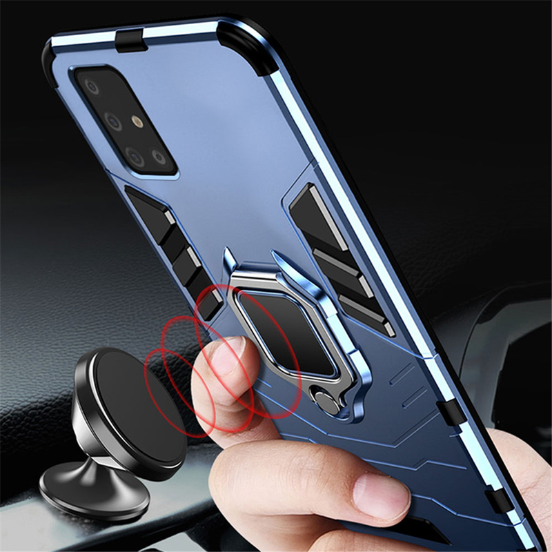 Shockproof Armor Ring Case For Samsung Galaxy A51 A71 A31 A12 A22 A32 A42 A52 A72 A53 A33 M62 F62 A 51 A 71 4G 5G Cover Funda_voghion.com
