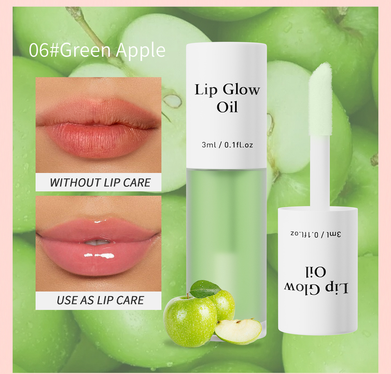 Le gloss aromatisé aux fruits Hellokiss hydrate et répare le fond de teint, ce qui en fait une huile à lèvres transparente_voghion.com