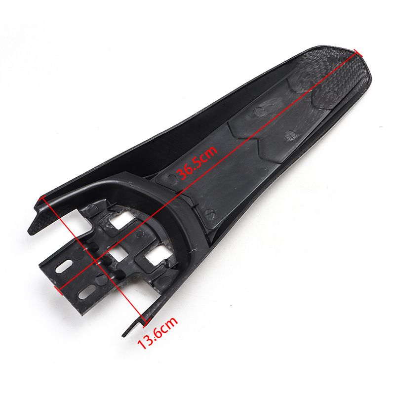 Universal Extended Rear Fender Mudguard For Electric Dirt Bikes - Durable & Stylish Carbon Fiber Design_voghion.com