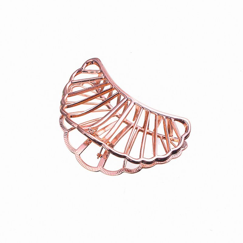 Haarschmuck Neue Stil Haarnadel Einfache Hohl Mesh Fächerförmige Haar Zubehör Große Größe Haarnadel Für Frauen_voghion.com