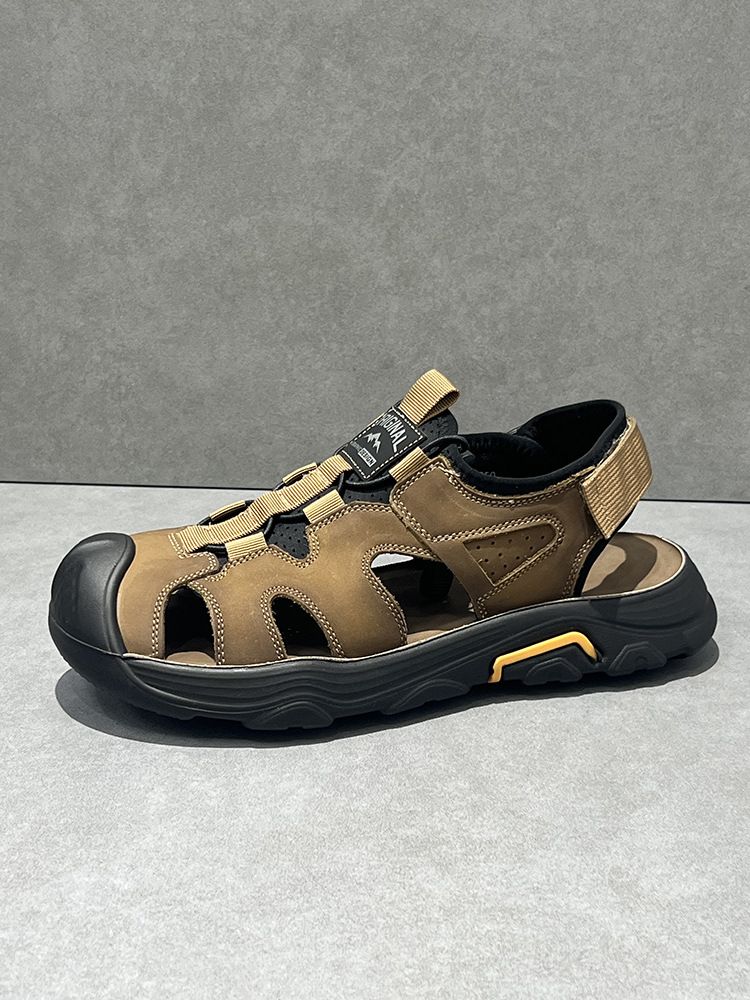 2025 Neue Sport- und Freizeitsandalen mit geschlossener Zehenpartie, Dual-Use-Wasserstrandschuhe für Herren im Freien_voghion.com