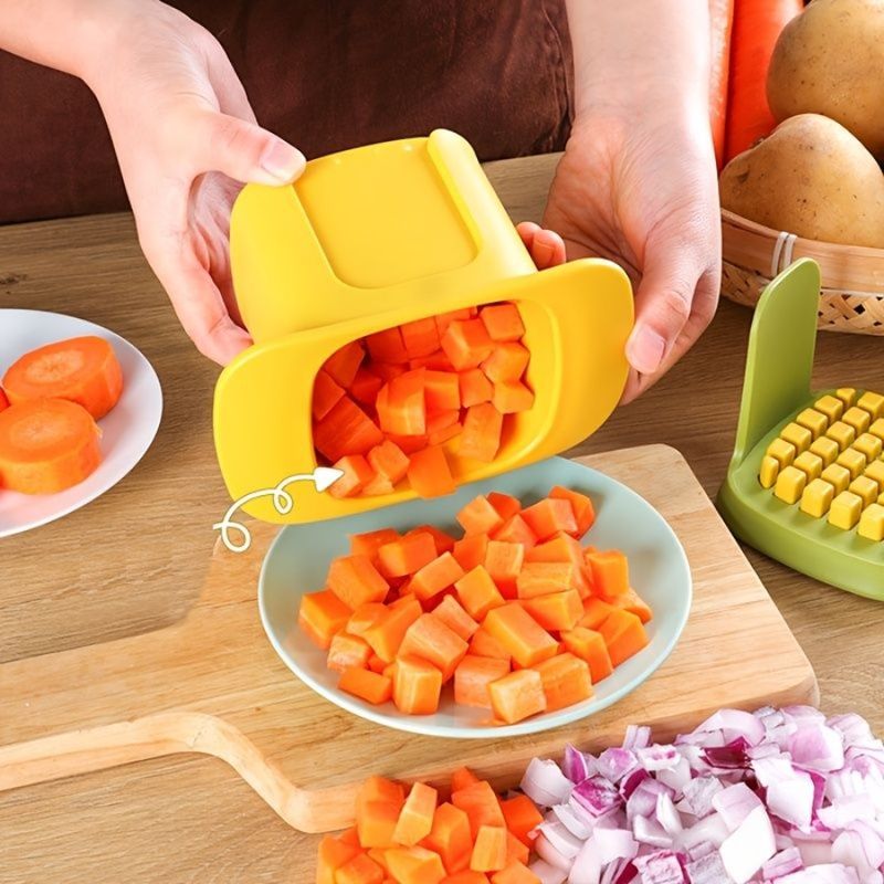 1pc Sliced Vegetable Sliced Fries French Ham Carrot Potato For Small Cucumber Gift Household Tool Sliced Cook_voghion.com