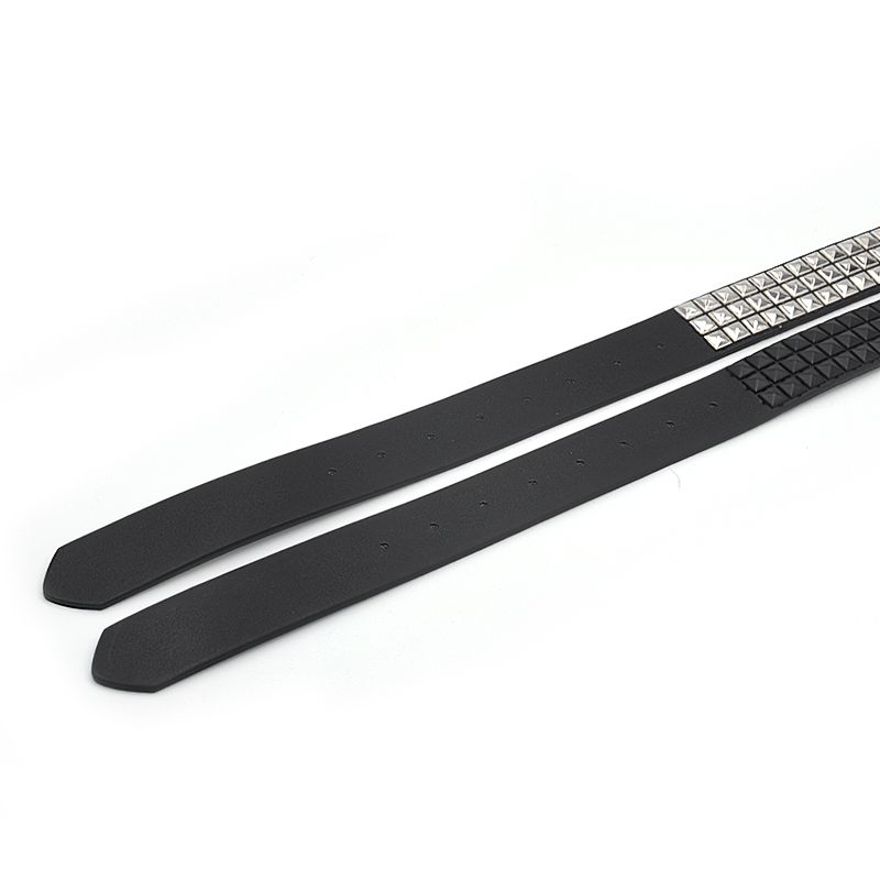 HOT High Quality Rivet Belt Men&Women's Studded Fashion Versatile Belts Punk Rock With Pin Buckle Drop Decoration Black Hot_voghion.com