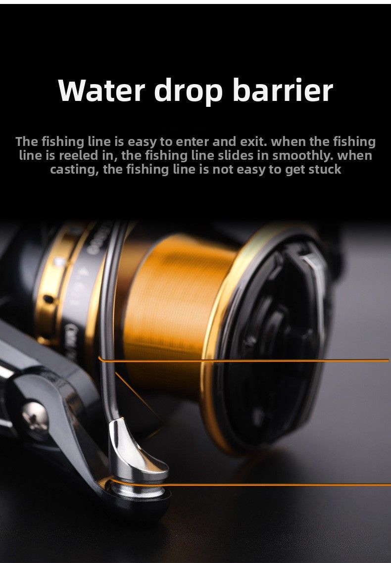 Chilun Lure Full Metal Spinning Gapless Sea Rod Long Casting Special Slant Mouth Line Cup Fishing Reel Wholesale_voghion.com