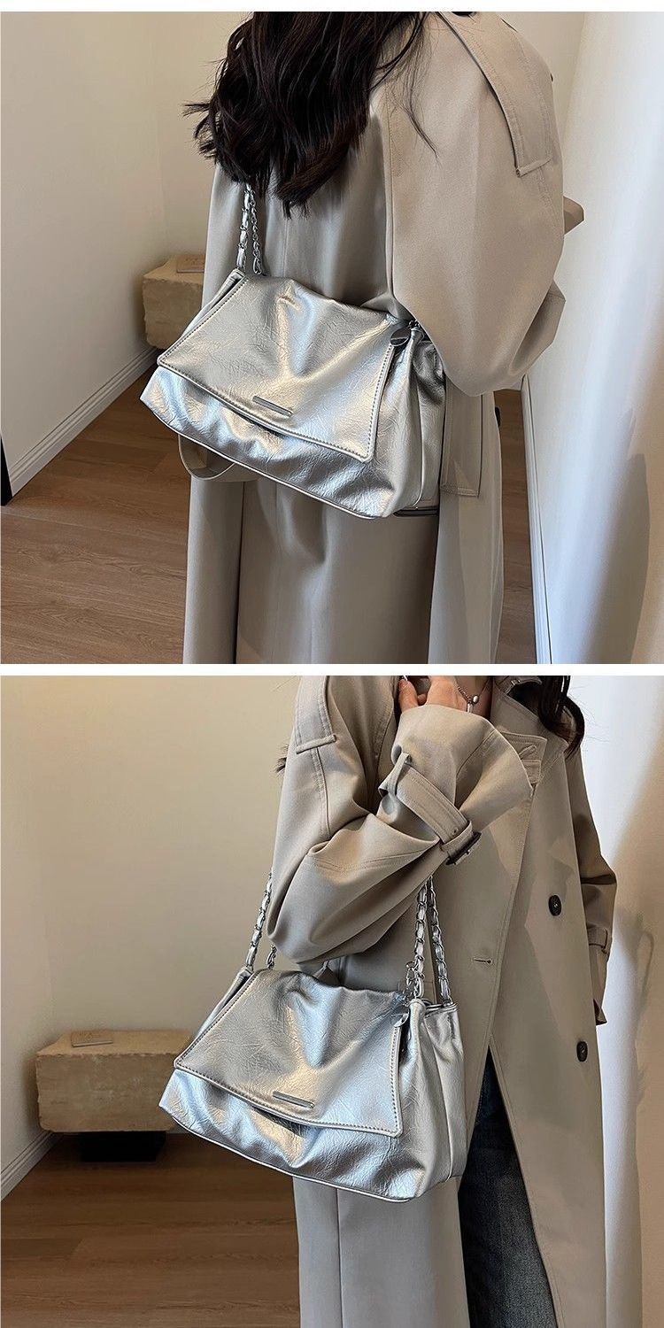 Borsa a secchiello 2025 autunno da donna, tracolla portatile, in morbida pelle, piccola borsa quadrata, alla moda, casual, quotidiana, semplice, da pendolare_voghion.com