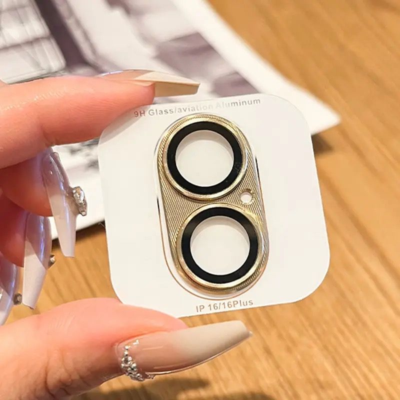 Volle Abdeckung Metall Kamera Glas Für IPhone 16 16Plus 16 Pro Max Coque Für IPhone 16 16 Pro Max 16 Plus Kamera Schutz Glas_voghion.com