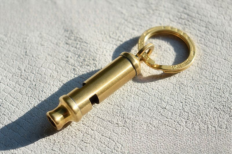 UK ACME Siren EDC Outdoor Survival Copper Whistle Brass Loud Sound_voghion.com
