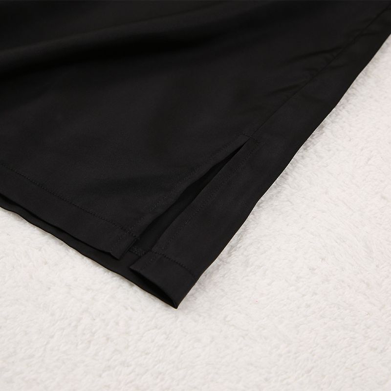 Women's solid color coat pantsuit_voghion.com