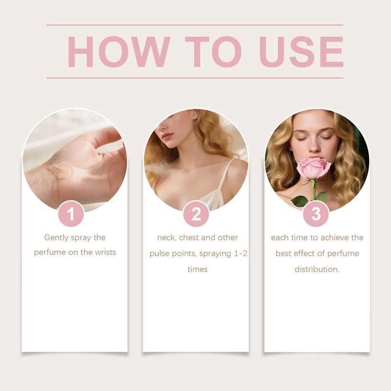 Parfum corporel à la fraise, vaporisateur portable longue tenue, doux et délicat, léger et vaporisateur_voghion.com