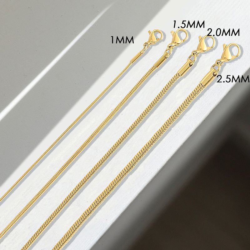 Moda donna 2025 Emanco, gioielli, catena intrecciata a serpente, collana in acciaio inossidabile, colletto minimo per uomo e donna, regalo di nozze_voghion.com