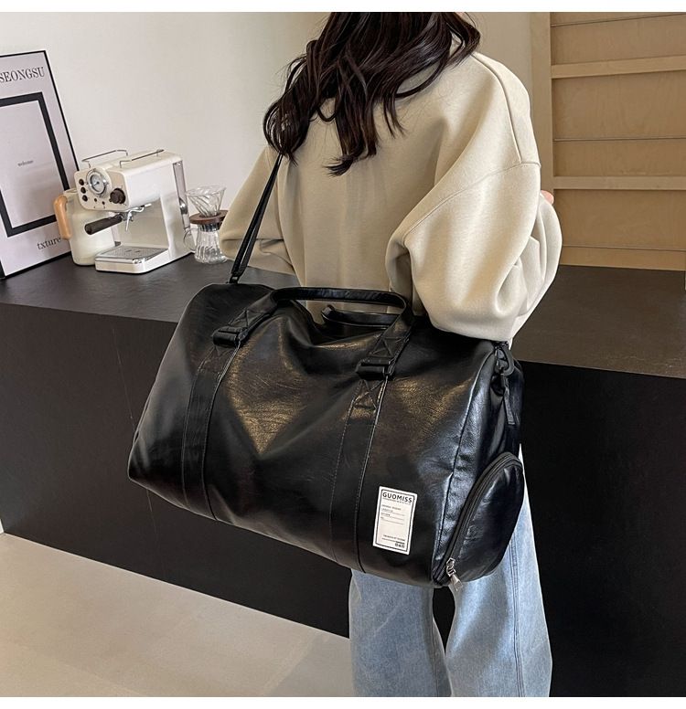 Prenosna potovalna torba Moška velika športna torba za fitnes Ženska usnjena potovalna oblačila Torba za moške_voghion.com