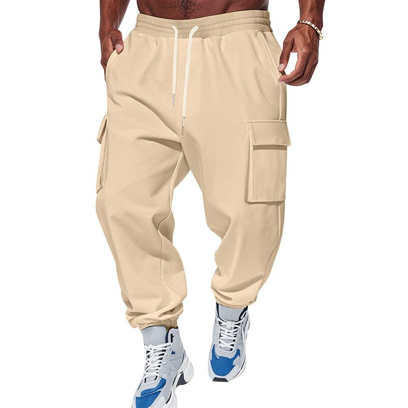 Men's Heavyweight Cargo Overalls – Multi-Pocket Utility Pants, Oversized Streetwear Style, Comfort Fit (S-XXXL_voghion.com