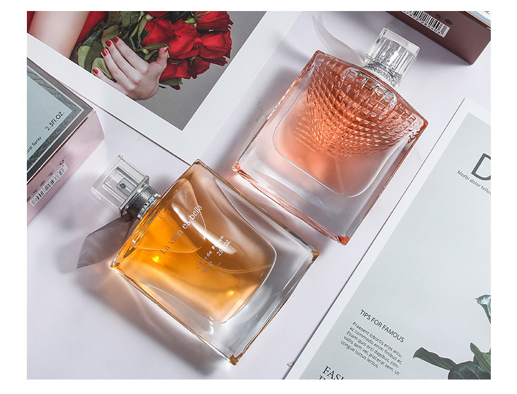 Marca bela vida senhora verdadeiro amor rosa fragrância perfume duradouro 75ml_voghion.com