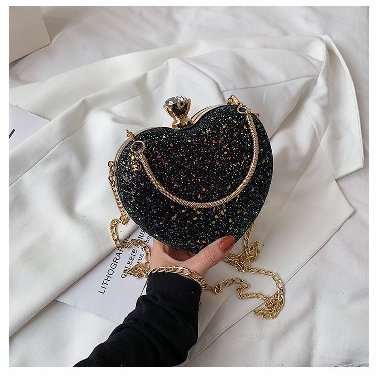 Borsa a tracolla monospalla a forma di cuore, nuova estate 2022, elegante borsa da donna testurizzata_voghion.com