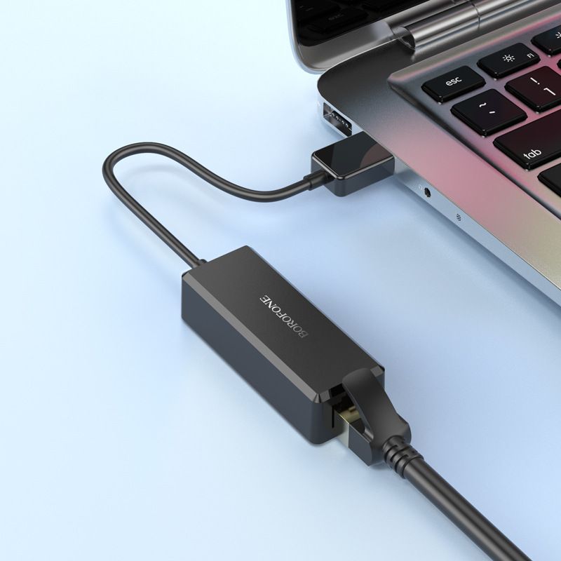 Music Festival DH7 Type-C/USB μετατροπέας κάρτας δικτύου 100Mbps Καλώδιο μετατροπής διασύνδεσης RJ45_voghion.com