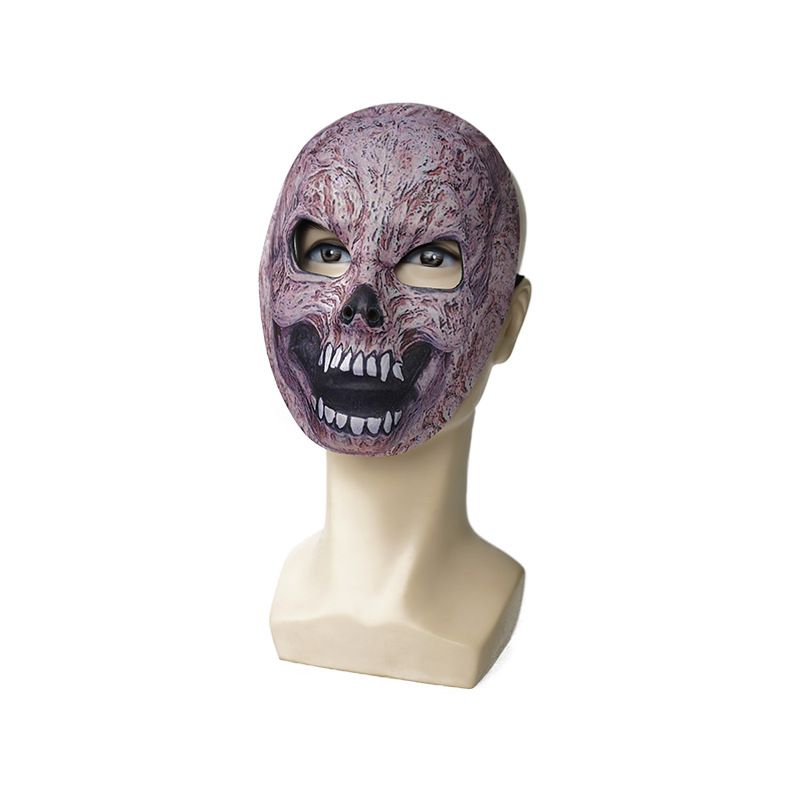 Maschera per il trucco di Halloween, trucco facile e veloce, ballo di fine anno, spettacolo teatrale, trucco spaventoso, maschera leggera, trucco abbinato_voghion.com