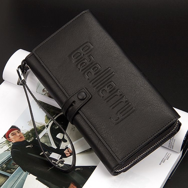 Multi-functional Clutch Bag Long Wallet Men's Clutch Bag Large Capacity Handbag Wallet_voghion.com