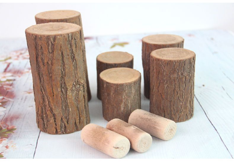 Original Ecological Stake Decoration Pile Kindergarten Handmade DIY Ornament Home Creative Wooden Internet Celebrity_voghion.com