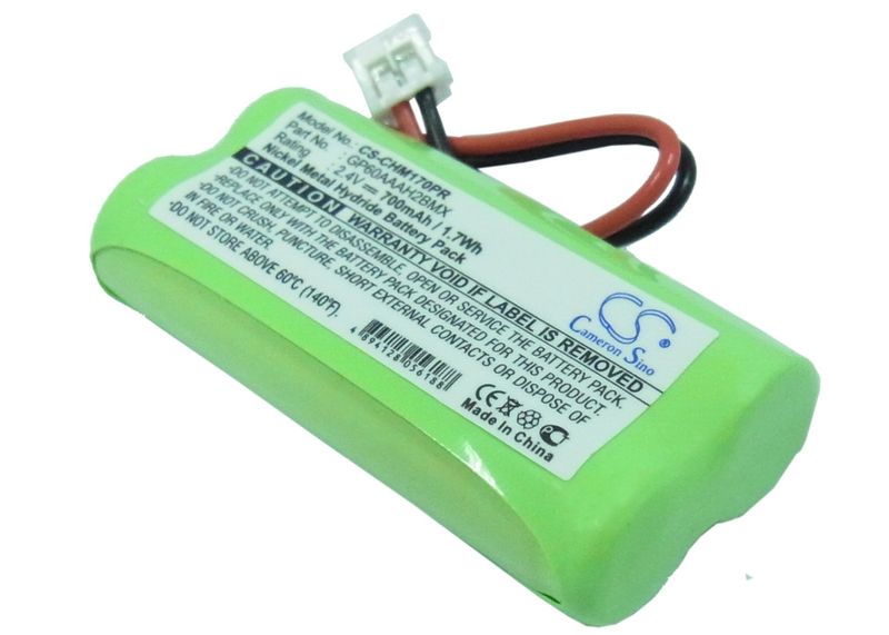700mAh Battery - CS-CHM170PR / Ni-MH / Volts: 2.4_voghion.com