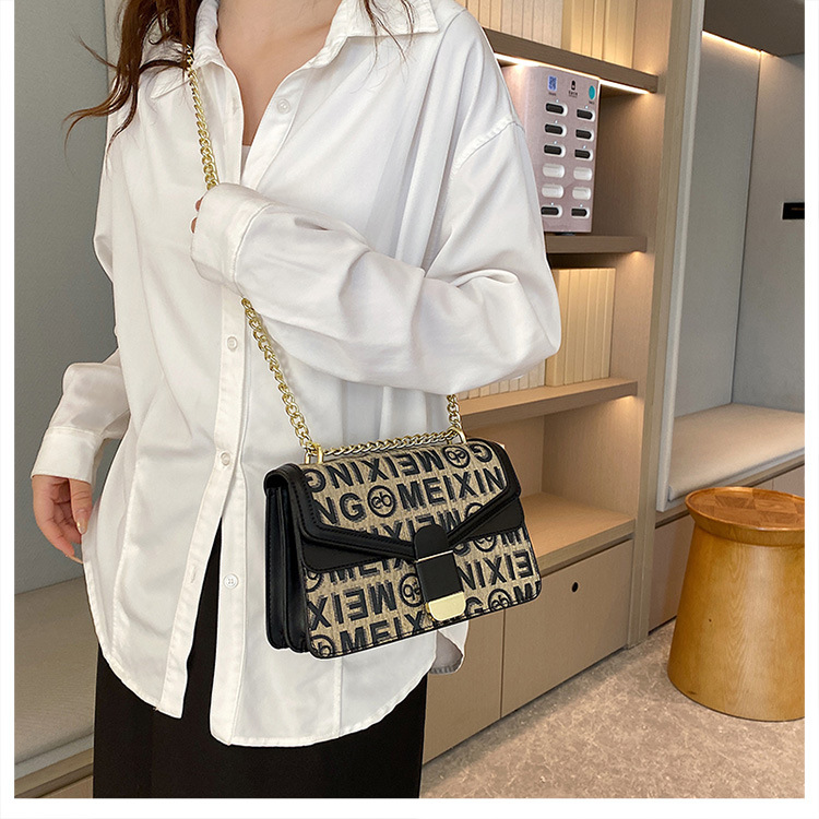 Grenzüberschreitende Damentasche 2023 neue One-Shoulder-Messenger-Brief-Damentasche Mode All-Match-Dionysus-Tasche Live-Übertragung kleine quadratische Tasche Trend_voghion.com