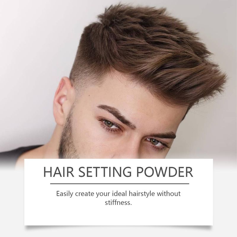 East Moon Matte Powder für Herren, Lazy Volumizing High Crown, erfrischendes Haarstyling_voghion.com