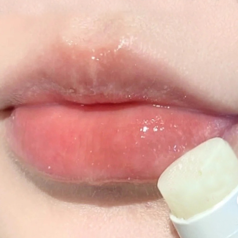 Lip 1PC Fruchtbalsam Pfirsich Nicht klebriger Lipgloss Natürliche lang anhaltende feuchtigkeitsspendende Aufhellung der Lippenlinien Gelee Pl_voghion.com