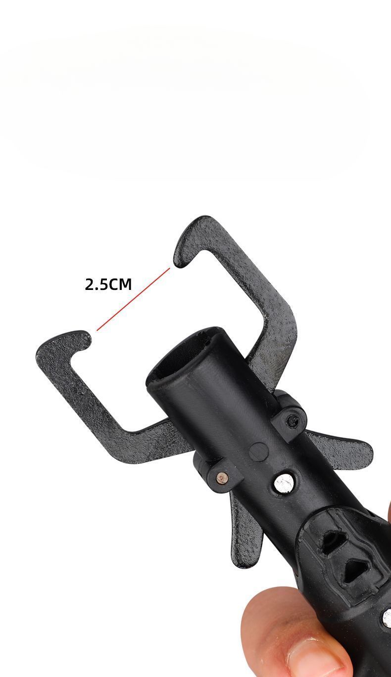 Pince large modèle 2023, matériau diamant noir, force de morsure élevée, outil spécial de contrôle des poissons_voghion.com