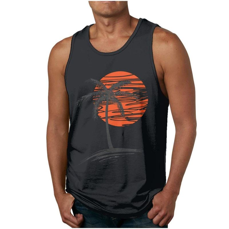 Herren-Freizeitweste im Hawaii-Stil, 3D-gedruckt, Dopamin_voghion.com