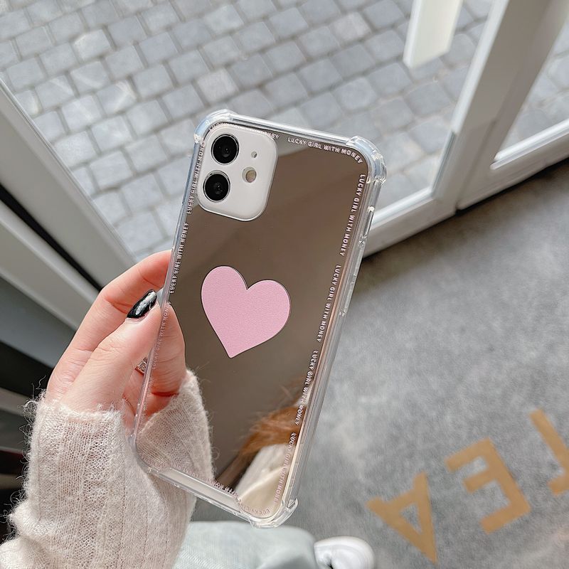 Love For Iphone 15pro Phone IPhone 16 Huawei P40 Mirror Protective Case, Xiaomi 14_voghion.com