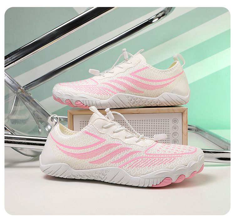 Scarpe da acqua traspiranti per uomo e donna - Scarpe da acqua leggere e ad asciugatura rapida per spiaggia, nuoto, escursionismo, trail running con comoda suola in gomma_voghion.com