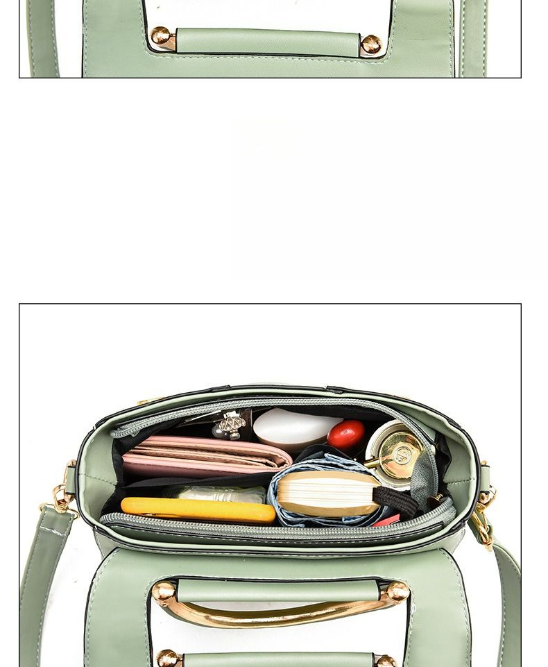Fashion Large Capacity Messenger Bag Shoulder Bag Temperament Handbag_voghion.com