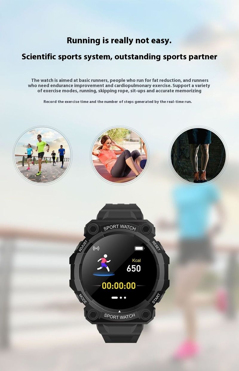 Space Man New Round Smart Large Color Screen For Primary And Secondary School Students Sports Step Counting Bluetooth_voghion.com