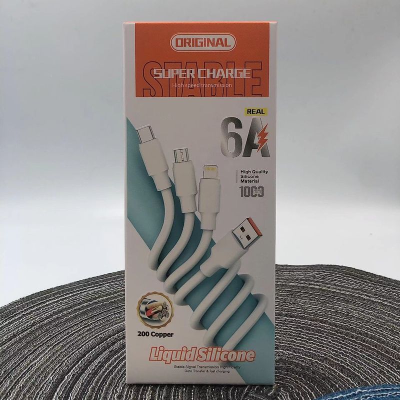 Câble de données USB Digitex 6A ultra-rapide compatible avec les téléphones Android et Huawei Type-C_voghion.com