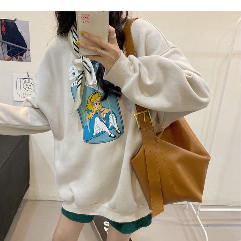 Borsa versatile in versione coreana per donna 2024, nuova borsa a tracolla ad alta capacità, morbida e pieghevole, stile minimalista, con tracolla_voghion.com