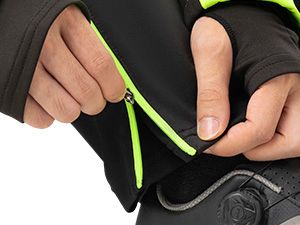 Veste/pantalon de vélo ROCKBROS pour l'hiver, thermique, haute visibilité et coupe-vent, pour l'extérieur_voghion.com