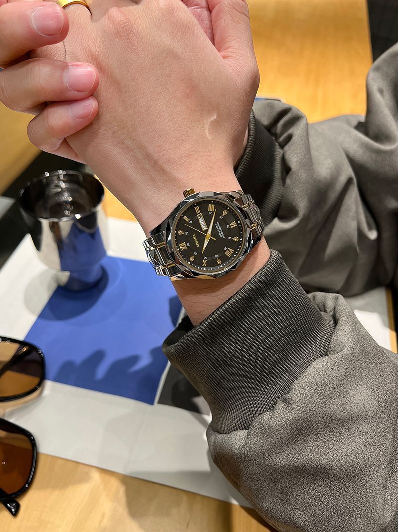 Smart Watches Swiss New Men's Watch Fully Automatic Waterproof Casual High End Business Double Calendar Watch Men's Luminous Watch_voghion.com