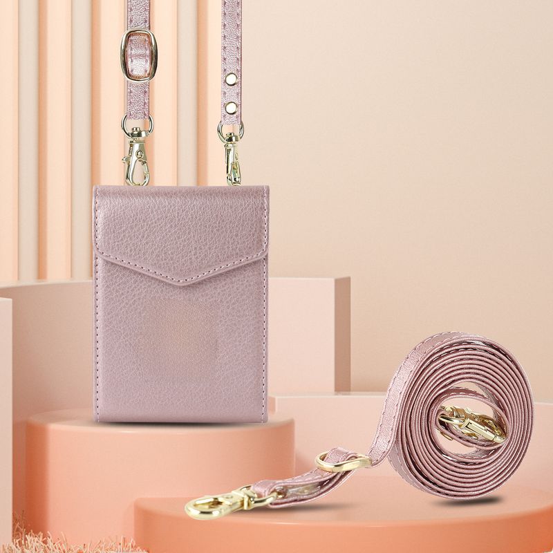 Z Flip6 Folding Crossbody Mobile Phone Case Card for Samsung Flip4 Creative Multifunctional Mobile Phone Protective Case_voghion.com