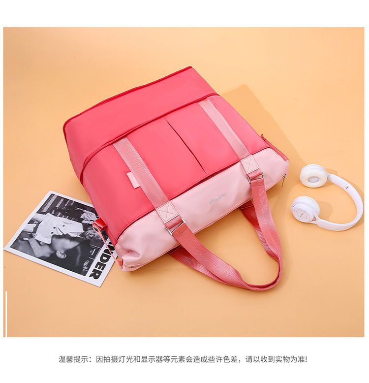 Travel bag, lightweight and ready for delivery bag, outdoor short distance hand-held bag, large capacity fitness bag, lightweight and simple yoga bag_voghion.com