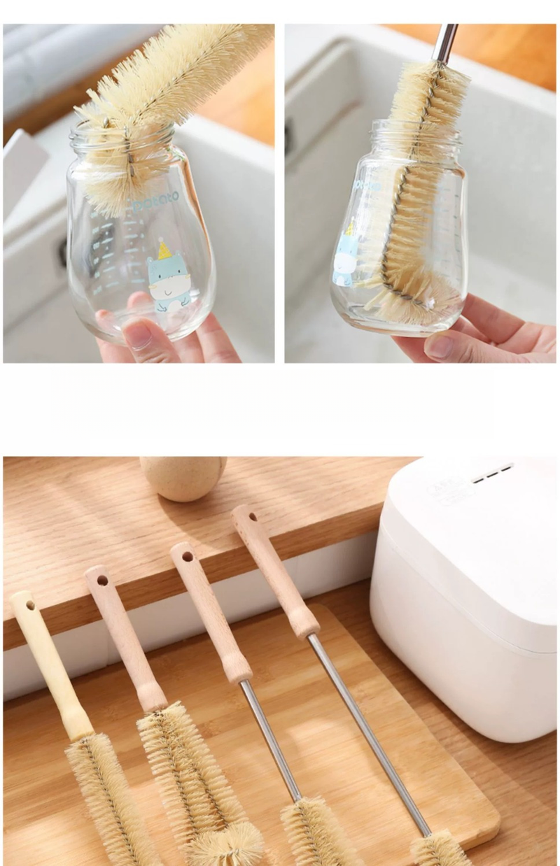Bottle Cup Brush Magic Tool For Soy Milk Blender No Dead Angle Household Kitchen Long Handle Cleaning_voghion.com