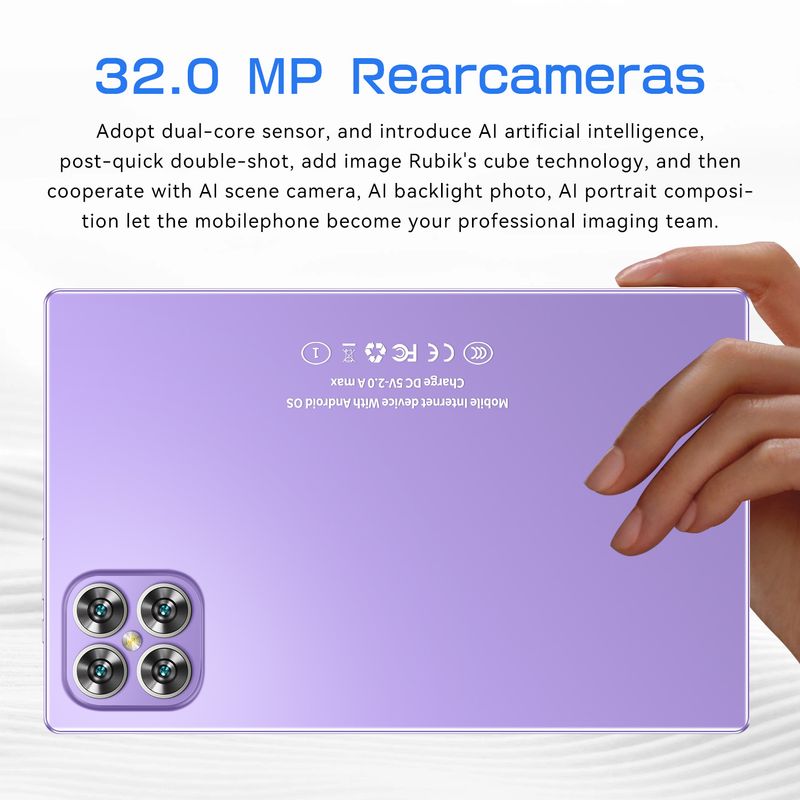 10,1 Zoll K11 Tablet mit 4G LTE, Octa-Core-Prozessor, 32 GB Speicher, Dual-SIM, Bluetooth, GPS – Weiß/Grau/Blau/Lila/Gold_voghion.com