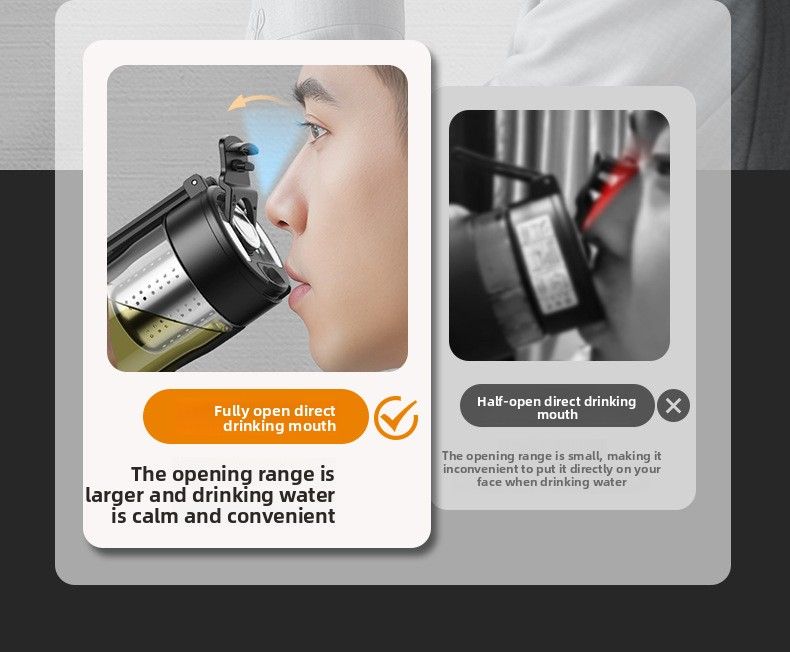 Contigo Thermosflasche für die Schule und Damen, Edelstahl, Glas, extra faltbar, sicher, breit_voghion.com