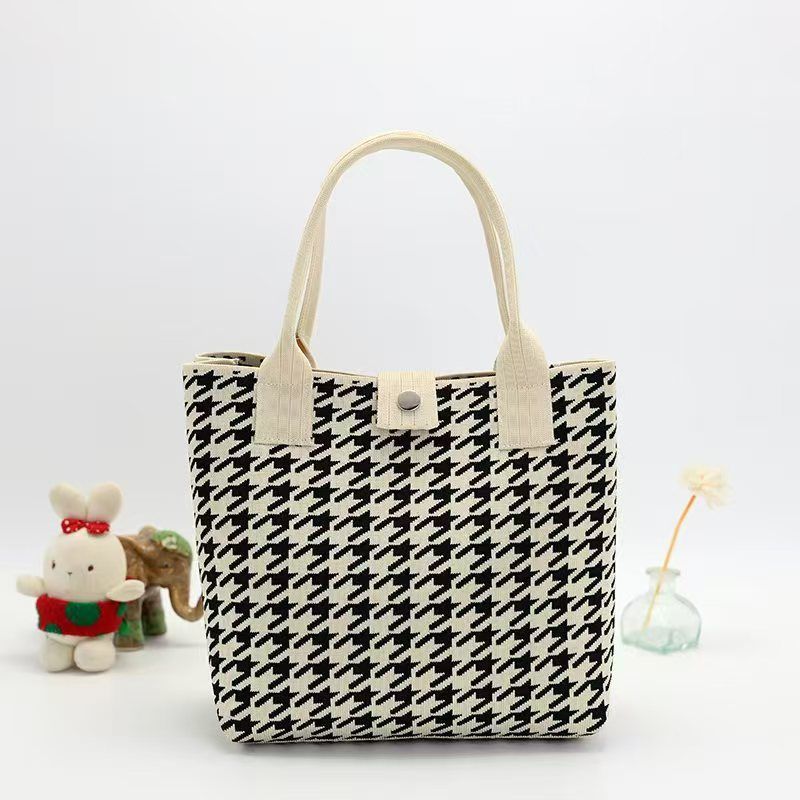 New Large Capacity Shoulder Tote Casual Handbag Versatile Korean Style Trendy Women's Bag_voghion.com