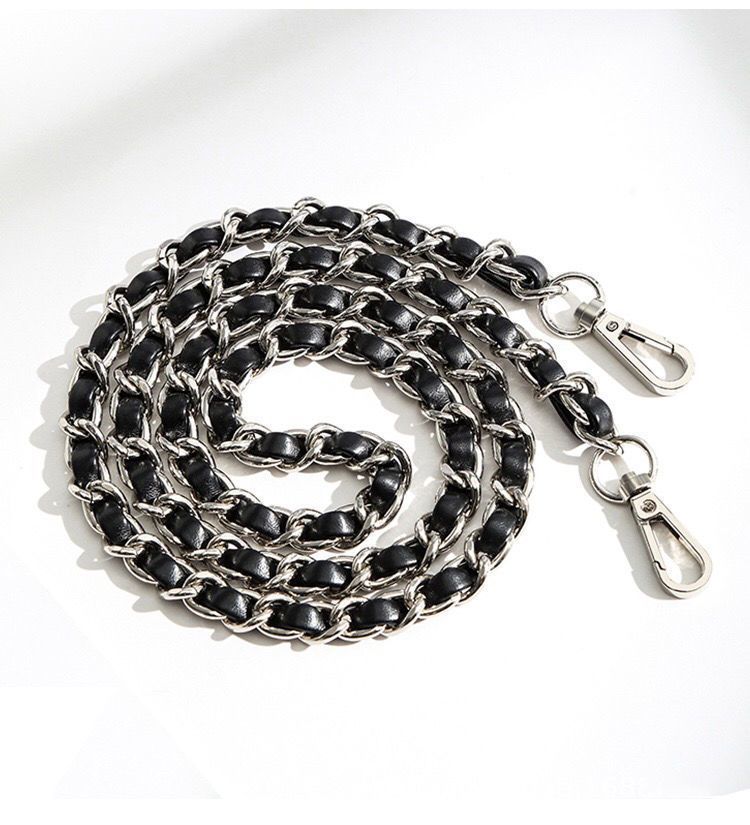 Chaîne de sac pour femme, sangle de sac, chaîne de sac, simple, achat, usure, chaîne en cuir, simple, épaule, petite chaîne de remplacement Xianglang_voghion.com