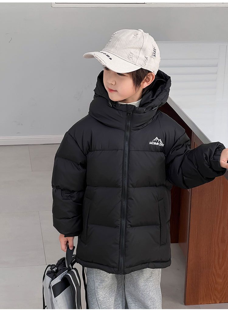Girls' Puffer Jacket – Stylish 90% White Duck Down Coat For Winter (3 Colors, 6 Sizes, Camo Option)_voghion.com