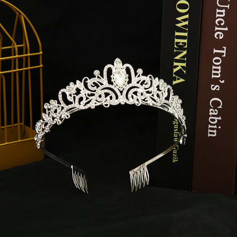 Braut Strass Krone Exotische Kopfschmuck Wald Temperament Haar Zubehör Weibliche Bühne Party Krone_voghion.com