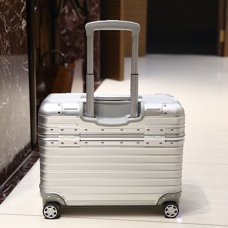 Professional Aluminum Magnesium Alloy Camera Rolling Case - 18" Top Open Photography Luggage With TSA Lock, Waterproof & Shockproof Carry-On_voghion.com