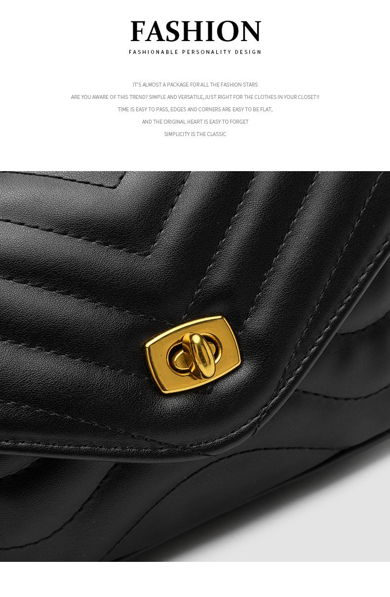 Borsa a tracolla con catena a diamante dal design di nicchia, versatile, larga, per mamma e bambino, monospalla, da ascella_voghion.com
