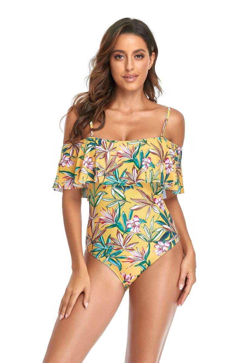 Maillots de bain une pièce conservateurs pour femmes, grande taille, multicolores, sexy_voghion.com